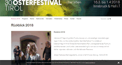 Desktop Screenshot of osterfestival.at